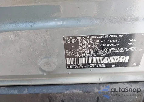 2020 Toyota Rav4 Xle from USA, damaged, VIN 2T3W1RFV2LC054707